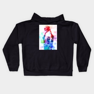 Michael Jordan Watercolor Kids Hoodie